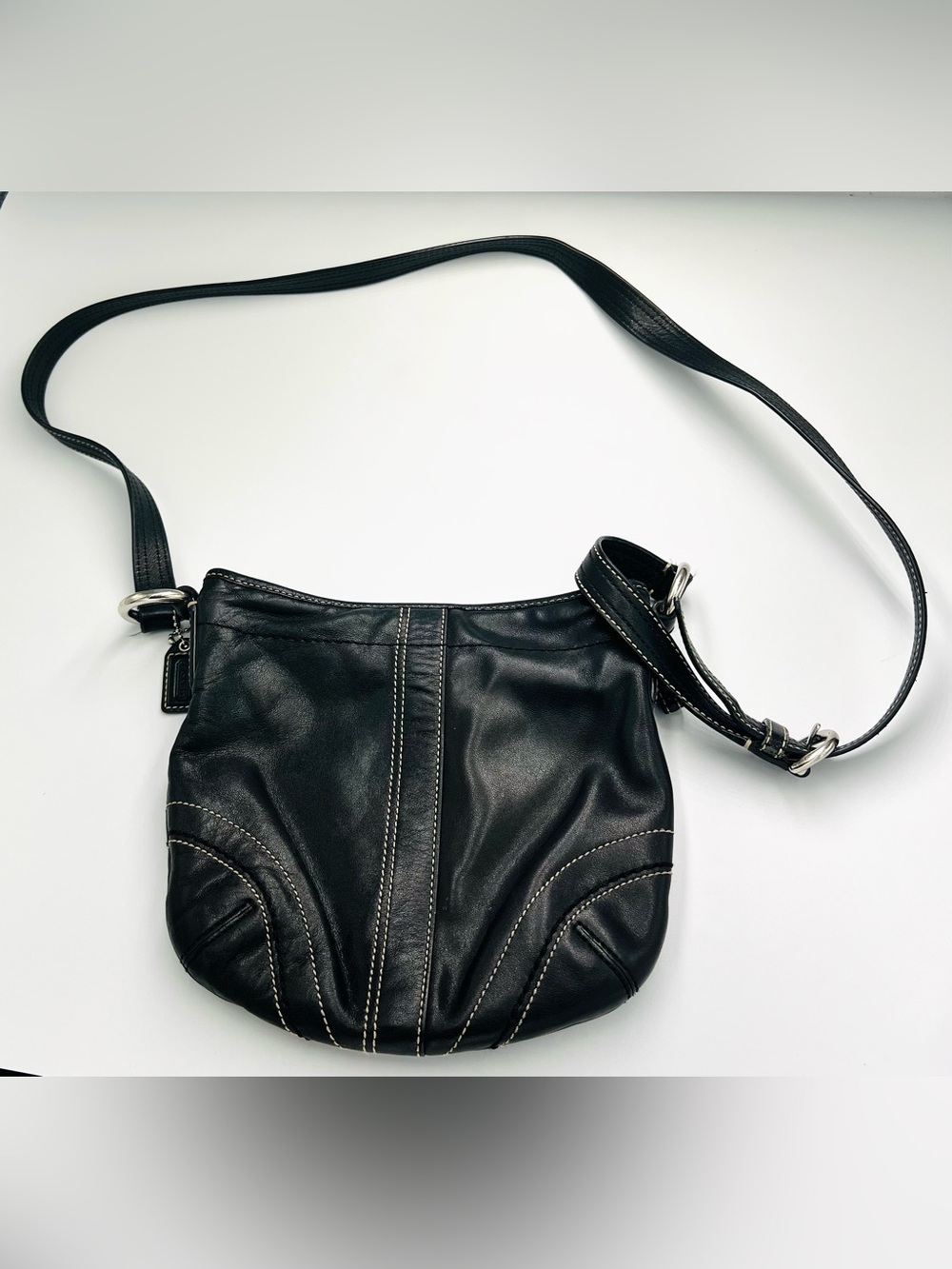 Vintage Coach Soho Small Leather Crossbody Bag